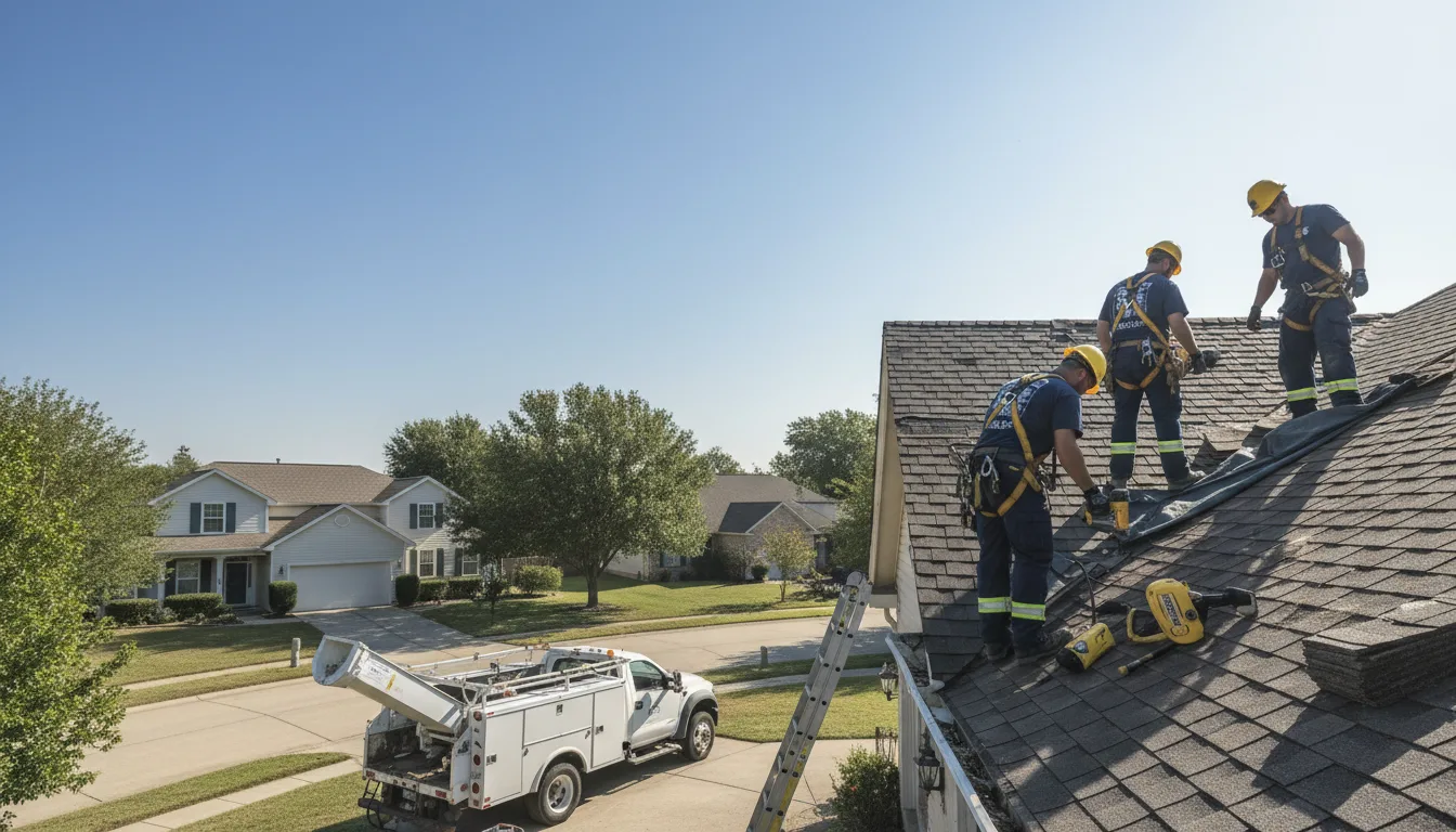 Hail Damage Roof Repair in Myerstown, PA
